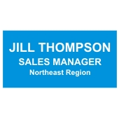 1-1/2" x 3" Name Badge