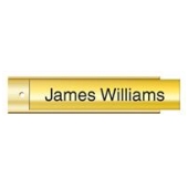 2" x 8" Metal Wall Holder w/Plate